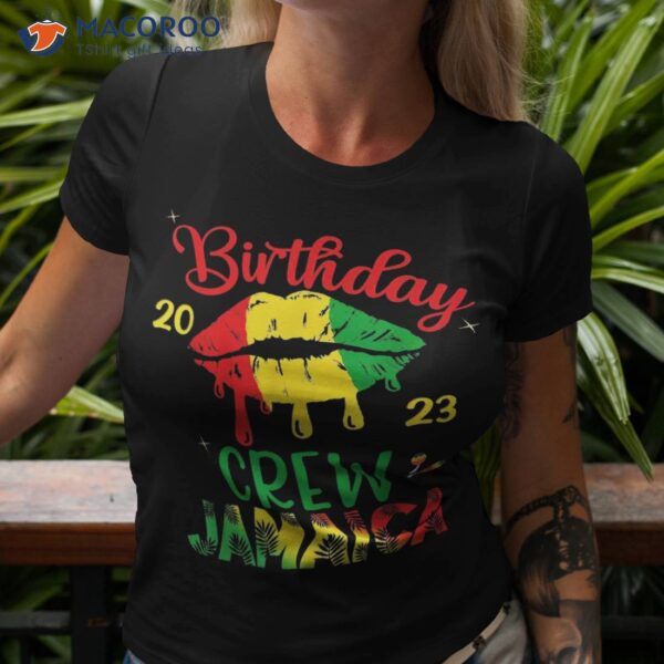 Birthday Jamaica Girl 30th 50th Party Outfit Matching 2023 Shirt