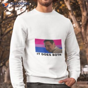 bisexual pride tim robinsons i think you should leave shirt sweatshirt