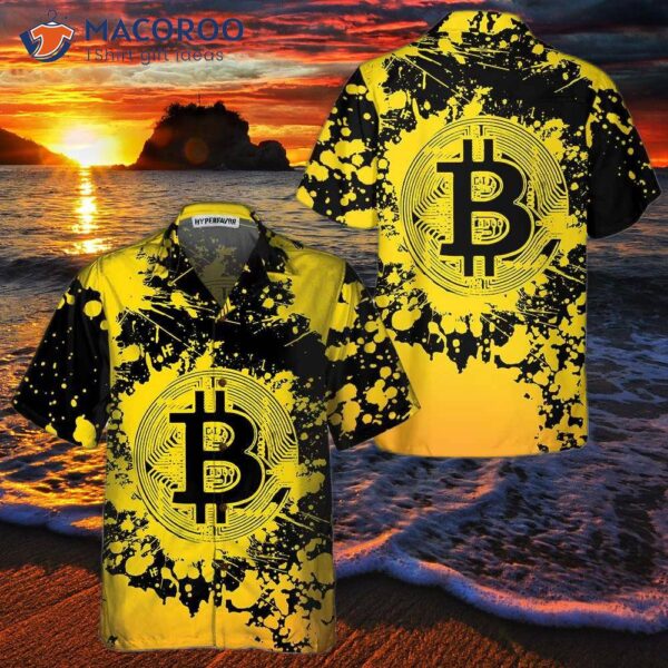 Bitcoin Cryptocurrency Hawaiian Shirt