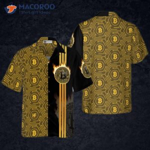 bitcoin flame hawaiian shirt 0