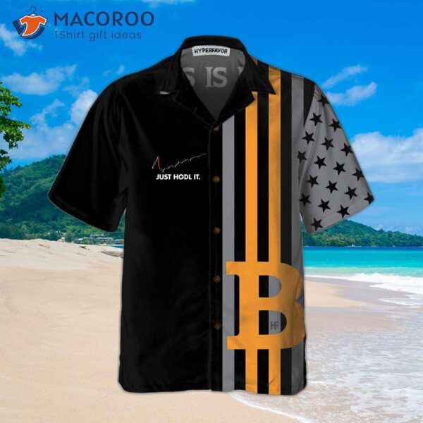 Bitcoin Just Hold It Hawaiian Shirt