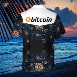 Bitcoin Logo Hawaiian Shirt