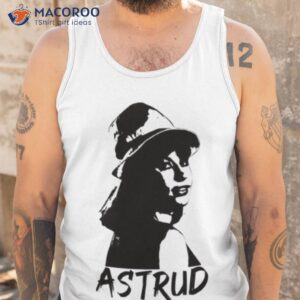 black and white astrud gilberto shirt tank top