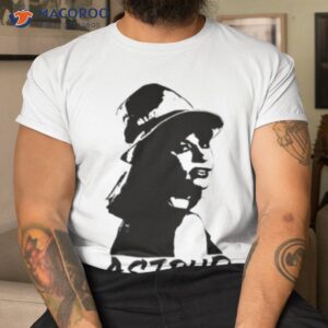 Black And White Astrud Gilberto Shirt