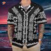 Black And White Sugar Skull Calavera Hawaiian Shirt, Day Of The Dead Mexican Shirt