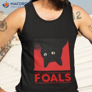 black cat foals shirt tank top 3