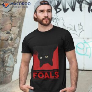 black cat foals shirt tshirt 3