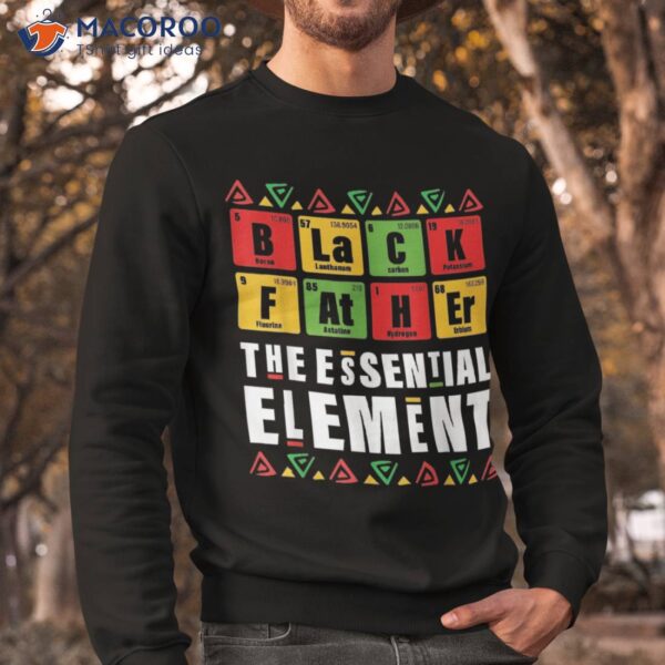 Black Father The Essential Elet Father’s Day Juneteenth Shirt