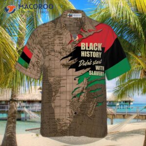 black history didn t start with slavery hawaiian shirt 2