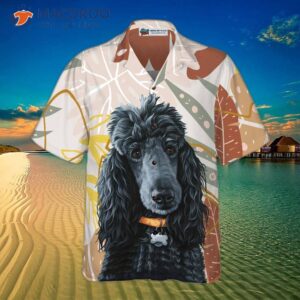 black poodle and the brown leaves hawaiian shirt best dog shirt for 2