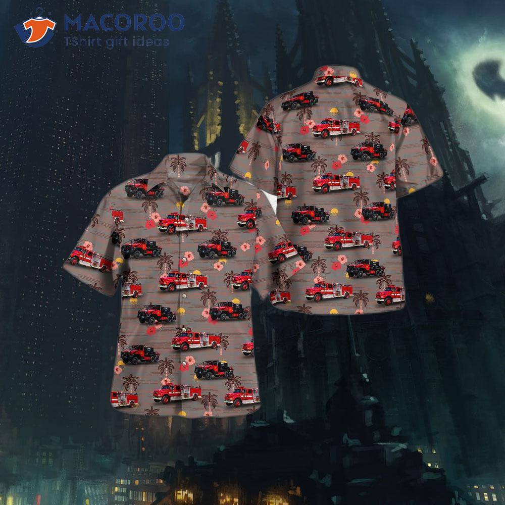 Blackstone, Massachusetts, Blackstone Fire Departt Hawaiian Shirt Blackstone, Massachusetts, Blackstone Fire Departt Hawaiian Shirt
