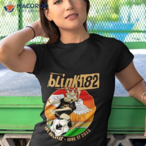 blink 182 los angeles june 17 2023 tour shirt tshirt 1