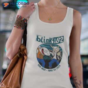 Blink 182 San Jose June 22 2023 Tour Shirt 1 blink 182 san jose june 22 2023 tour t shirt tank top 4