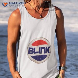 blink or pepsi blink 182 shirt tank top