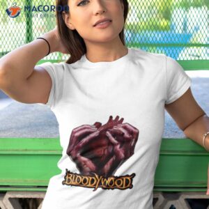 bloody wood artwork band shirt tshirt 1