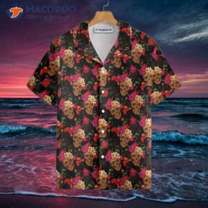 Blooming Skull Hawaiian Shirt