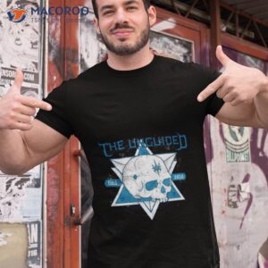 blue art the unguided skull shirt tshirt 1