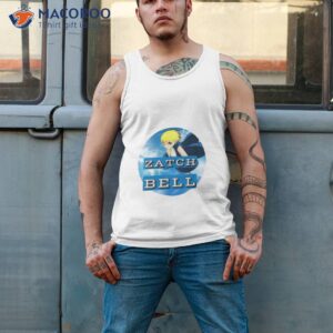 Blue Art Zatch Bell Shirt 3 blue art zatch bell shirt tank top 2