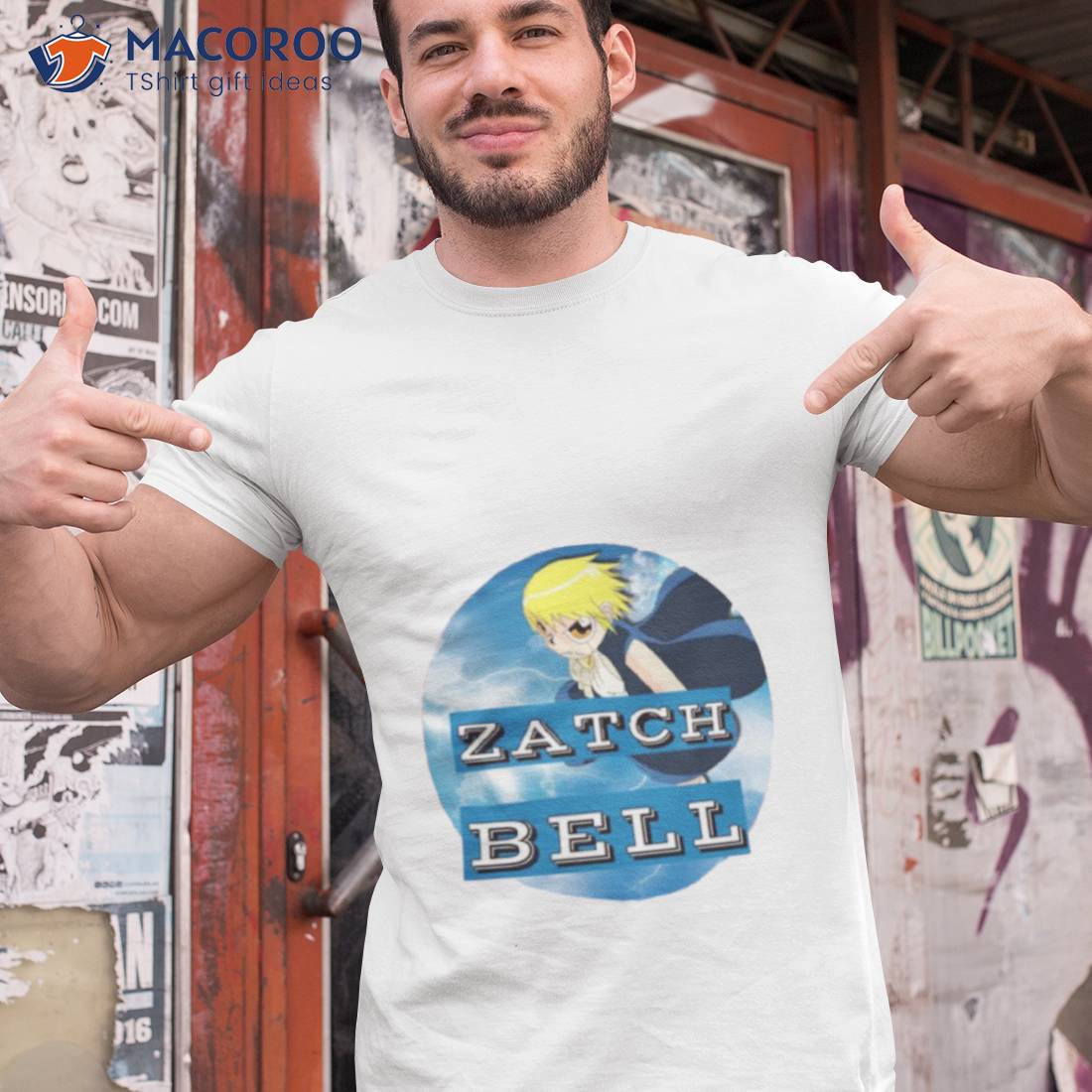 Blue Art Zatch Bell Shirt Blue Art Zatch Bell Shirt