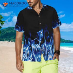 blue flame hawaiian shirt 4