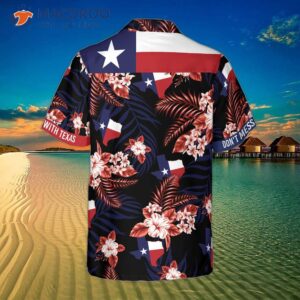 Bluebonnet “don’t Mess With Texas” Hawaiian Shirt For (black Version); Texas State Shirt; Proud