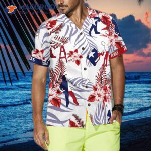 bluebonnet texas hawaiian shirt construction worker version button down floral and flag shirt proud for 2