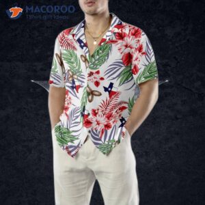 bluebonnet texas hawaiian shirt pecan version button down floral and flag shirt proud for 4