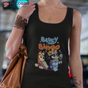 bluey and bingo hanging out shirt tank top 4