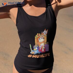 bluey mum life cute shirt tank top 2