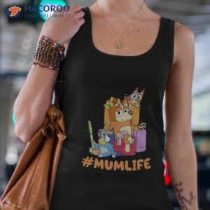 bluey mum life cute shirt tank top 4