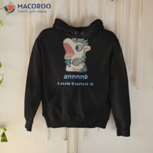 bluey unicorn quote shirt hoodie