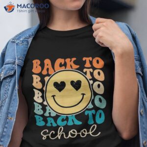 Boho Style Groovy Smile Back To School Shirt