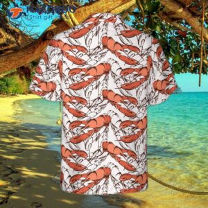 Boiled Red Lobster Seafood Hawaiian Shirt