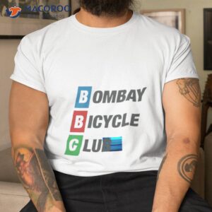 bombay bicycle club rgb logo shirt tshirt