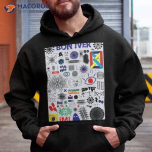 bon iver fall tour icon collection shirt hoodie
