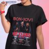 Bon Jovi 40 Years 1983 2023 Thank You For The Memories Signatures Shirt