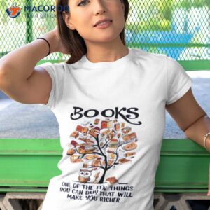 books one of the few things you can buy that will make you richer shirt tshirt 1