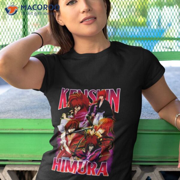 Bootleg Kenshin Himura Rurouni Kenshin Anime Shirt