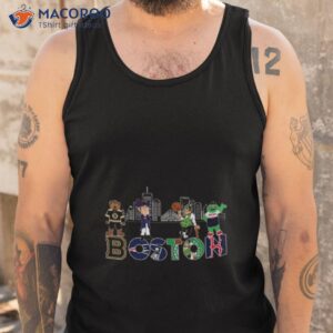 boston all team sports skyline mascot 2023 shirt tank top