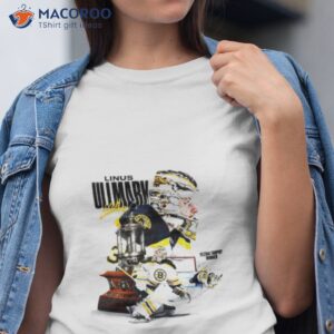 boston bruins 2023 vezina trophy winner linus ullmark shirt tshirt