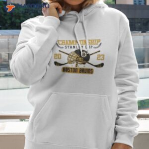 boston bruins ice hockey 2023 championship stanley cup logo shirt hoodie