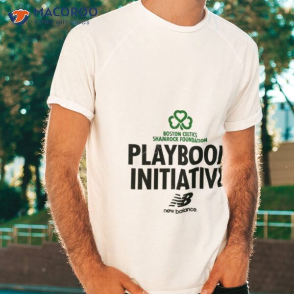 Boston Celtics Playbook Initiative 2023 Shirt