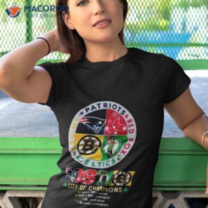 Boston City Of Champions Patriot Red Sox Celtics And Bruins 2023 Shirt