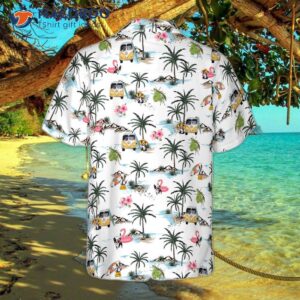Boston Terrier Hawaiian Shirt