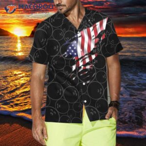 Bowling American Flag Hawaiian Shirt, Unique Best Gift For Players