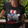 Boys 4th Of July Video Game American Flag Uncle Sam Gamer Shirt