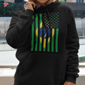 brazil shirt brasil soccer usa america flag jersey hoodie