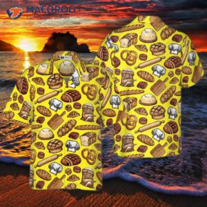 Bread And Pastry Foods Hawaiian Shirt Bread And Pastry Foods Hawaiian Shirt