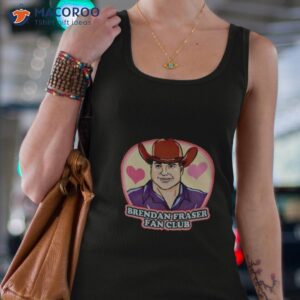 brendan fraser fan club shirt tank top 4