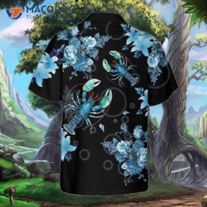 bright blue lobster hawaiian shirt unique shirt for amp gift lovers 1